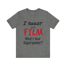 Load image into Gallery viewer, I Shoot With Film Short Sleeve Tee
