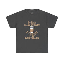 Load image into Gallery viewer, Extra Large Coffee -  Heavy Cotton Tee
