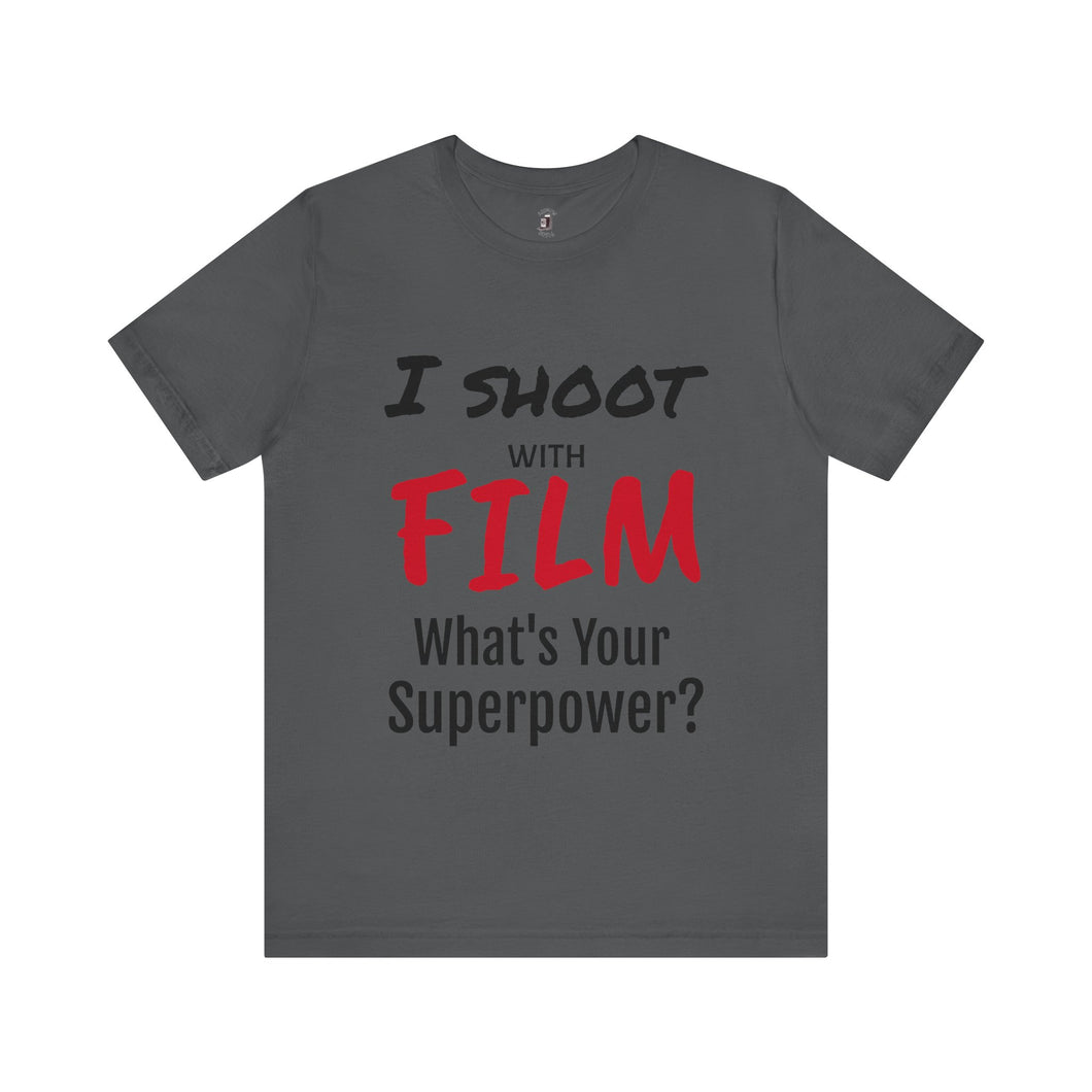 I Shoot With Film Short Sleeve Tee